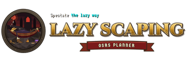 Lazy Scaping - OSRS Planner